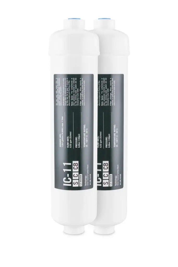 [SD-00230] Carbon-Block Inline Aktivkohlefilter 0,5 Micron Ersatzfilter 