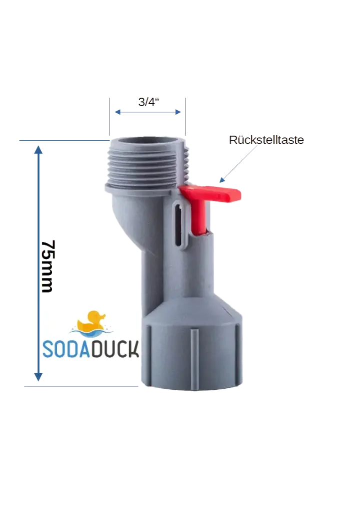 [SD-00402] Rücksteller für Wasserstop, Aquastop, Leckstop, mechanisch, das original von Eltek 